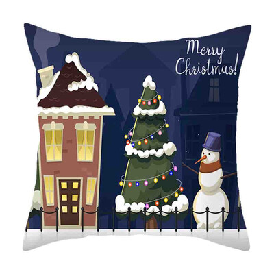 

Tailored Christmas Pillow Cover Decor Pillow Case Sofa Waist Throw Cushion Cover