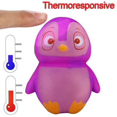 

Gotoamei Thermal Heat Induction Squishies Penguin Slow Rising Scented Reliever Stress Toy