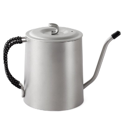 

Ultralight 950ml Titanium Tea Kettle Long Narrow Spout Coffee Maker Pot Outdoor Camping Backpacking