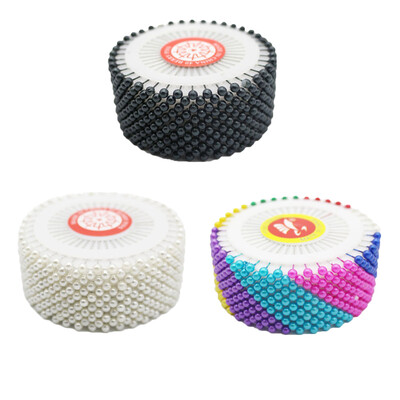 

480Pcs DIY Sewing Head Pin Pearl Beads Needle Pin Set Manual Positioning Needle Dressmaking Jewelry
