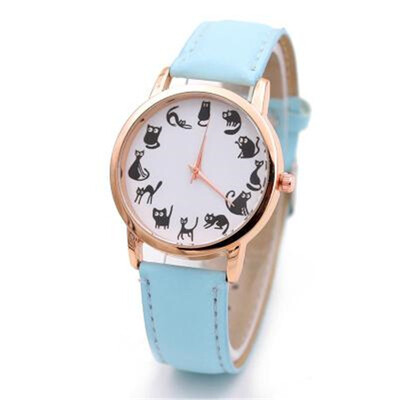 

Korean version of the cat scale female table twelve cats 12 Zodiac watches women models ladies watches