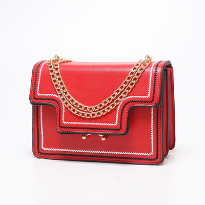 

Summer female new wave Korean fashion Joker chain bag shoulder Messenger bag ladies small square bag