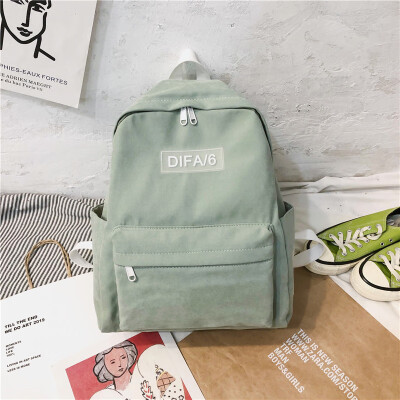 

ins bag girl Korean version of high school students Japanese Department of Simple Sen junior high school students waterproof backp