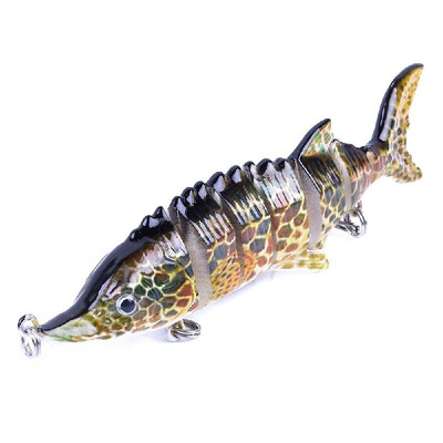 

11cm 16g Multi Jointed 7 Segment Fishing Bait Lifelike Artificial Hard Lure Bait Crankbaits Fishing Wobblers Swimbait Sea Fishing