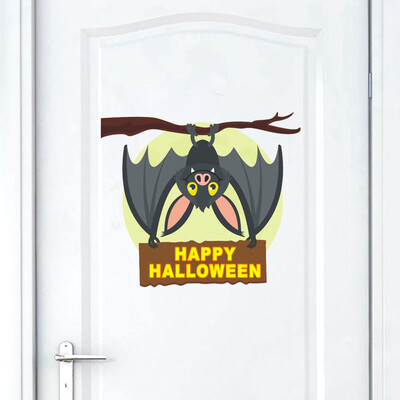 

Siaonvr Halloween Little Bat PVC Sticker Wall Sticker Living Room Decoration
