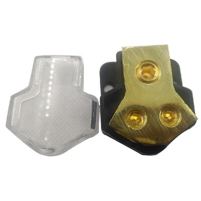 

Car Audio Speaker Power Line Distribution Device Power Ground Distribution Block 12GA In&24GA Out