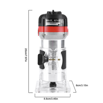 

530W 35000rmin 14inch Electric Trimmer Wood Router Woodworking Set 220V Chinese Standard Plug
