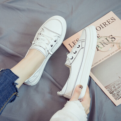 

2019 summer new light-mouth small-and-white womens shoes summer-style students Korean-style 100-way spring-net red-tide shoes