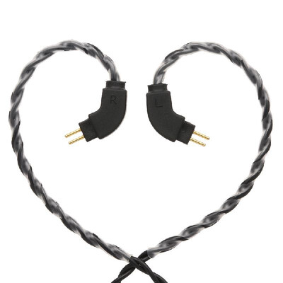 

Replacement Earphone Cable 075mm 2Pin Upgraded Detachable Headphones Cord for 2Pin 075mm Earphones
