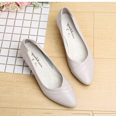 

Middle heel high-heeled shoes work shoes white-collar womens shoes shoes low-heeled shoes set foot professional shoes women in th