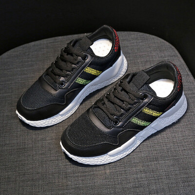 

Summer sports shoes female student ins Korean version 100 net noodles leisure small white shoes light