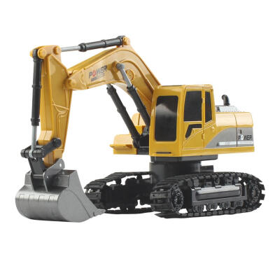 

6 Channel Alloy RC Truck Excavator Remote Control Simulation Crawler Toys