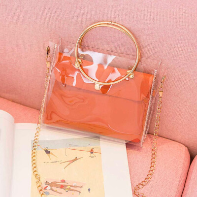 

Tailored Fashion Lady Shoulders Jelly Package Handbag Purse Mobile Phone Messenger Bag