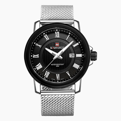 

Lingxiang 052 quartz steel belt watch waterproof quartz watch mens student table