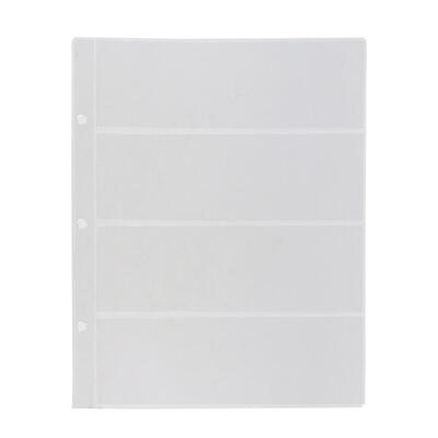 

10pcs Pages 3 Holes Paper Money Album Currency Banknote Collection Book