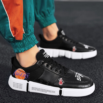 

New Summer Mens Shoes Tide Shoes Small White Shoes Korean Version Baitao White Fashion Leisure Board Shoes