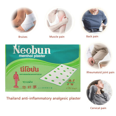 

10pcs Pain Back Pain Joint Pain Arthritis Neck Pain Patches Relaxing Massage Thailand neobun Medical Plasters