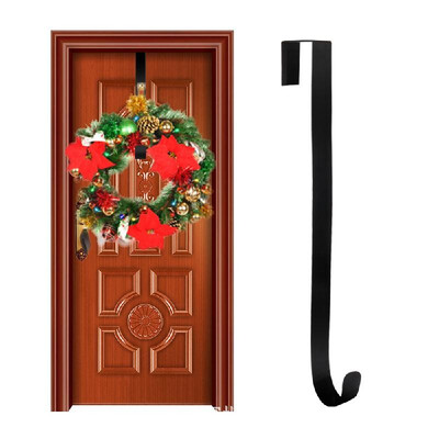 

Door Hook Iron Hook Hanger Christmas Decoration Hook Christmas Wreath Hook Removable Adjustable Hook