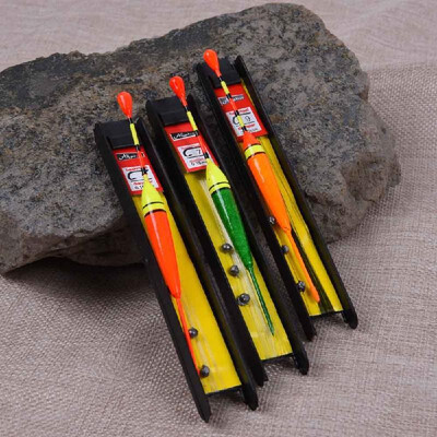 

3Pcs 125cm 10g Vertical Buoy Fishing Accessories Wood Fishing Float Tackle 3 Colors 5 7 9