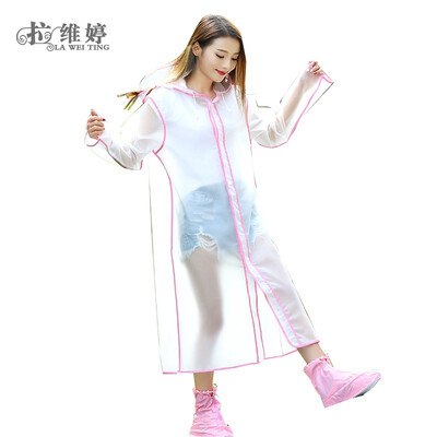 

LAWEITING EVA edging raincoat odorless light&easy to carry 6278
