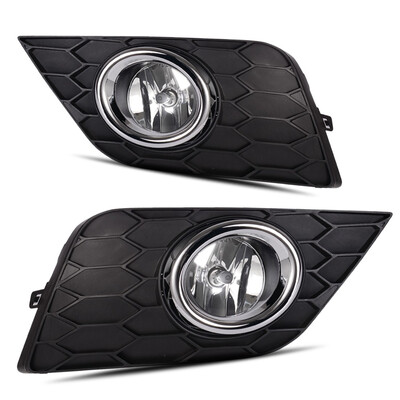 

for 2017 2018 Nissan Sentra Clear Bumper Fog Lights Lamps Replacement LeftRight
