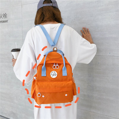 

Overheated shoulder Baotao brand women travel leisure ins wind small backpack shoulder more use 100 tide
