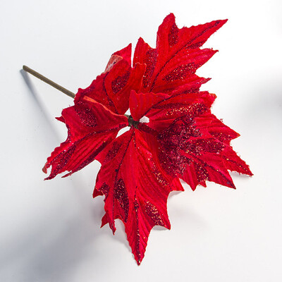 

Christmas Glitter Artificial Flower Pinecone Leaves Picks Christmas Tree Decoration Xmas D¨¦cor Gif