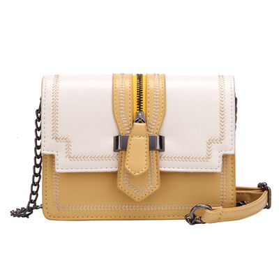 

Korean fashion sequins small square bag simple ins girls shoulder slung small bag
