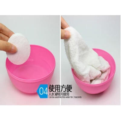 

Hot Sale Magic Mini Compressed Towel Cotton Face Washcloth Travel Reusable Size  L