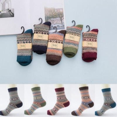 

Mens Socks Wool Cashmere Cotton Socks Comfortable Warm Winter Thick Socks