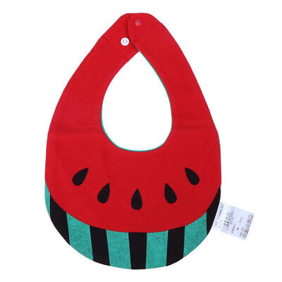 

Baby Cotton Cartoon Water Absorption Removable Bib Meal Infant Saliva Towel