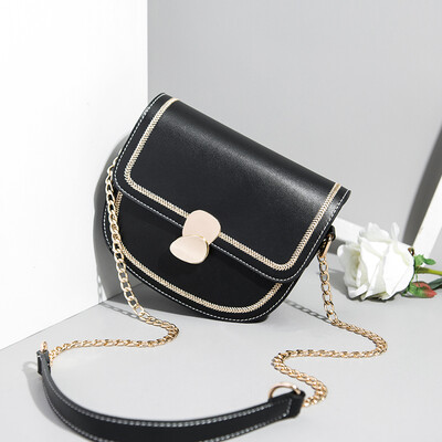 

Saddle girl bag fashion mini cute oblique satchel chain one shoulder bag small bag