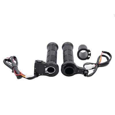 

One Pair of 12V Motorcycle Heated Grips HotWarm Handlebar with Switch