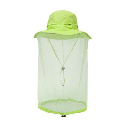 

Mosquito Head Net Sun Hat Bug Bee Protection Mesh Fishing Outdoor Men Women Cap