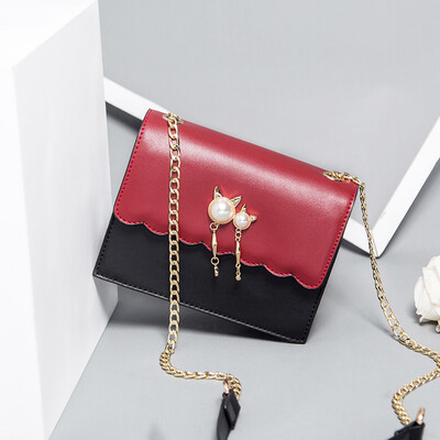 

Summer Ins Hand-held Ladies Up-to-date Korean Version Baitao Chain Single Shoulder Slant Bag Fashion
