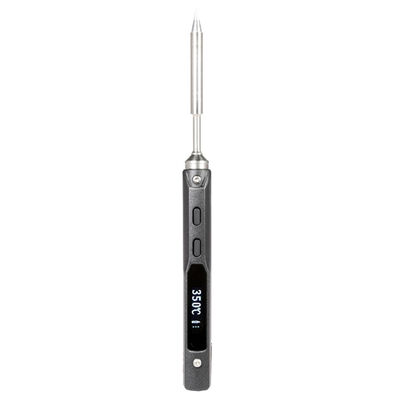 

TS100 Digital Soldering Iron 12-24V Welding Station OLED Programable Interface DC5525 Built-in STM32 Chip Tools