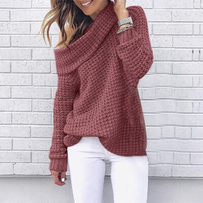 

Womens Sweaters Ladies Pullover Autumn Crew Neck Coat Fashion Sweaters