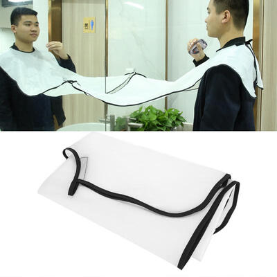 

Greensen Portable Beard Catcher Apron Shaving Trimming Apron for Man Shaving