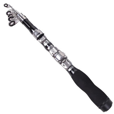 

Portable Rock Fishing Rod Ultrashort Telescopic Carbon Fishing Pole Tackle