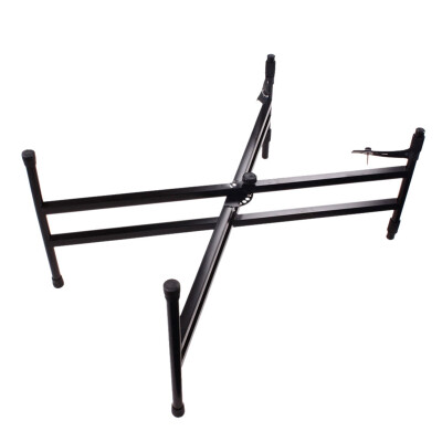 

Portable Dual-tube X-Shape Keyboard Stand Home Use Display Holder Black