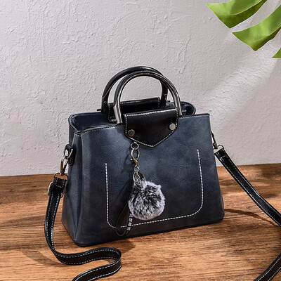 

Female bag 2018 new fashion autumn&winter handbag big bag large capacity simple wild single shoulder Messenger bag tide