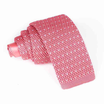 

Mens Knit Tie Japanese Polyester Flat Tie Hong Kong Style Casual Fashion Narrow Tie Unisex