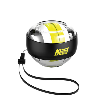 

Can withstand wrist ball grip ball grip wrist finger forearm training home fitness gyro NN2703-03 black with light belt count