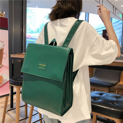 

Ins schoolbag female Korean version of senior high school students fashion simple Sen Department ancient sense backpack shoulder b