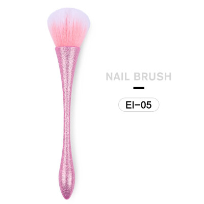 

1 PC Handle Makeup Blush Brush Cosmetic Foundation Blush Brush Eyeshadow Loose Powder Makeup Tool