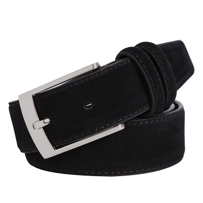 

New Style Fashion Brand Welour Genuine Leather Belt For Jeans Leather Belt Men Mens Belts Luxury Suede Belt Straps