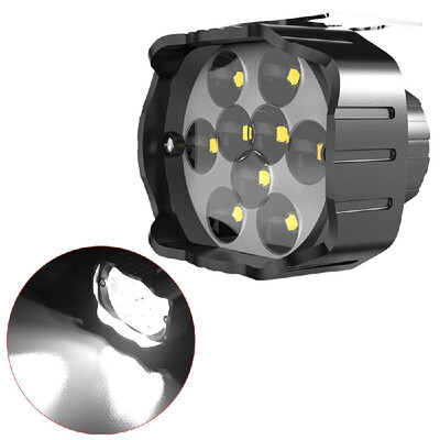 

Motorcycle Waterproof LED External Lights Fog Light Headlight Lamp