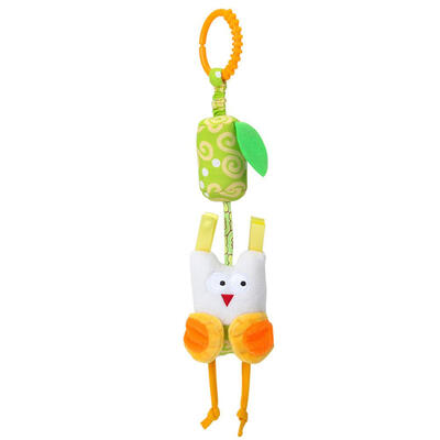 

Cartoon Car Hanging Doll Kid Squeak BB Sound Wind Chimes Appease Rattle Toy