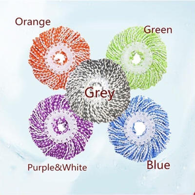 

Clean Twist Spin Mop System with Bucket&Microfibers 360Magic Round Mop Head