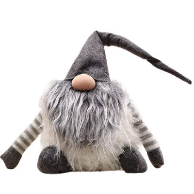 

Handmade Swedish Tomte Christmas Decoration Santa Claus Scandinavian Plush Christmas Gnome Plush-Christmas Gift Birthday Present